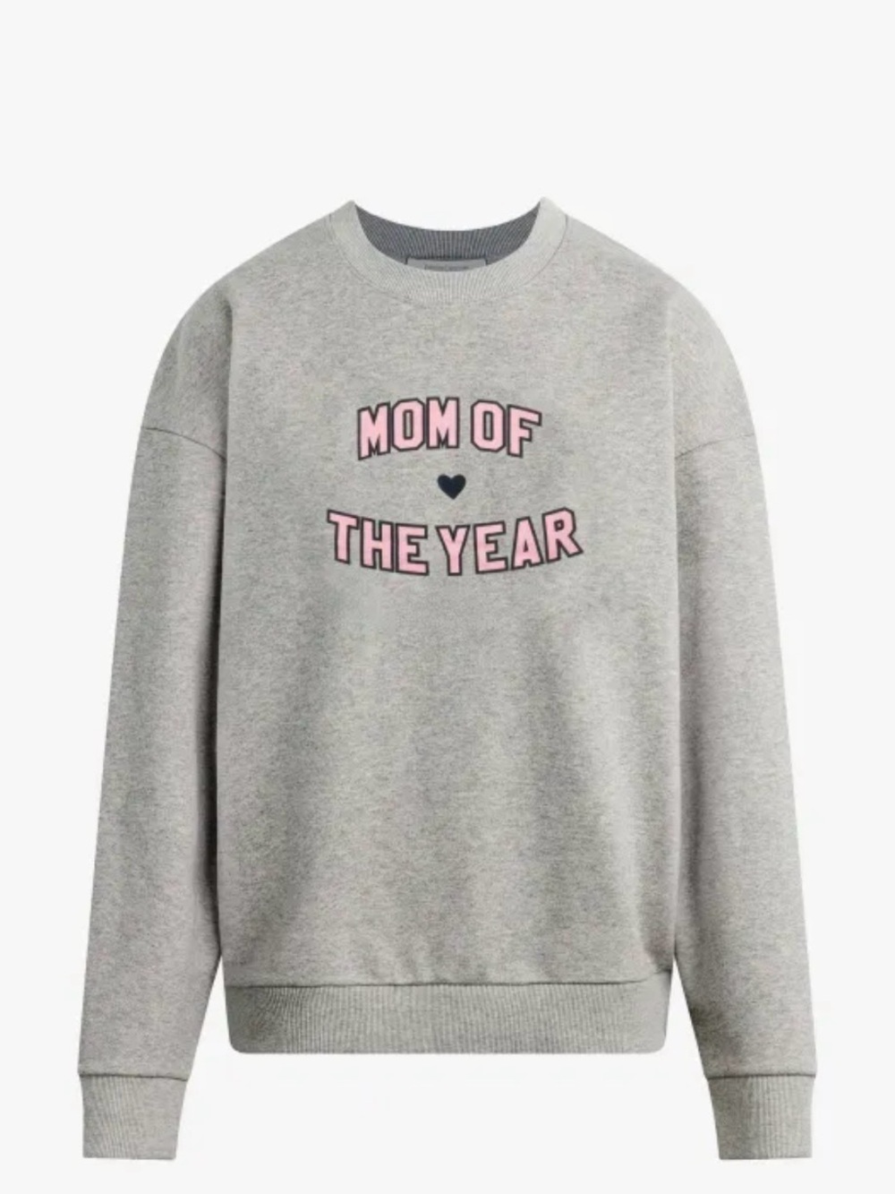 Favorite Daughter "Mom of the Year" Heather Grey Pullover Sweatshirt Size L